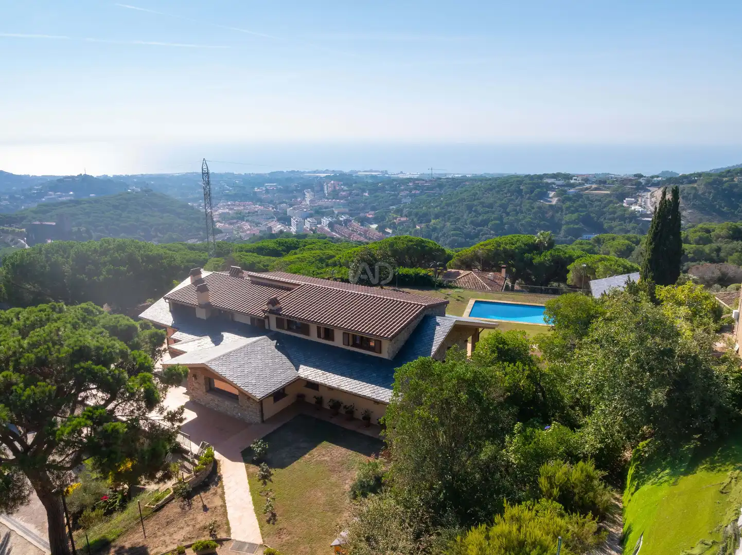 Vista exterior de Casa o xalet en venda en Sant Andreu de Llavaneres amb Aire condicionat, Calefacció i Terrassa