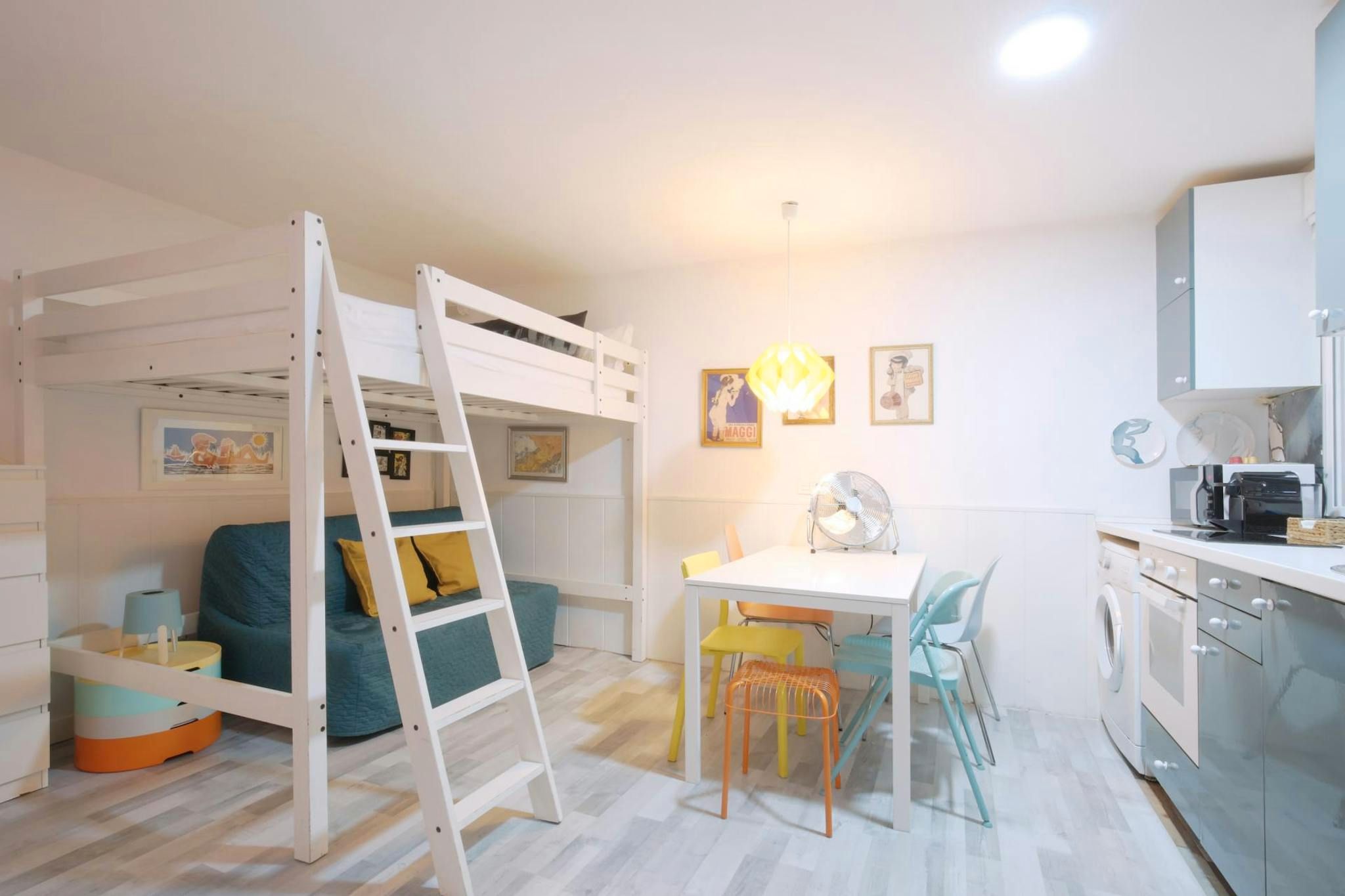 Bedroom of Flat to rent in  Madrid Capital  with Air Conditioner, Heating and Furnished