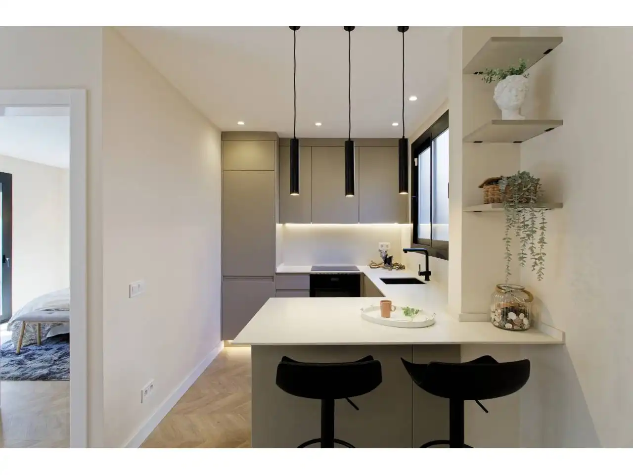 Cuina de Apartament en venda en Barcelona amb Aire condicionat, Calefacció i Parquet