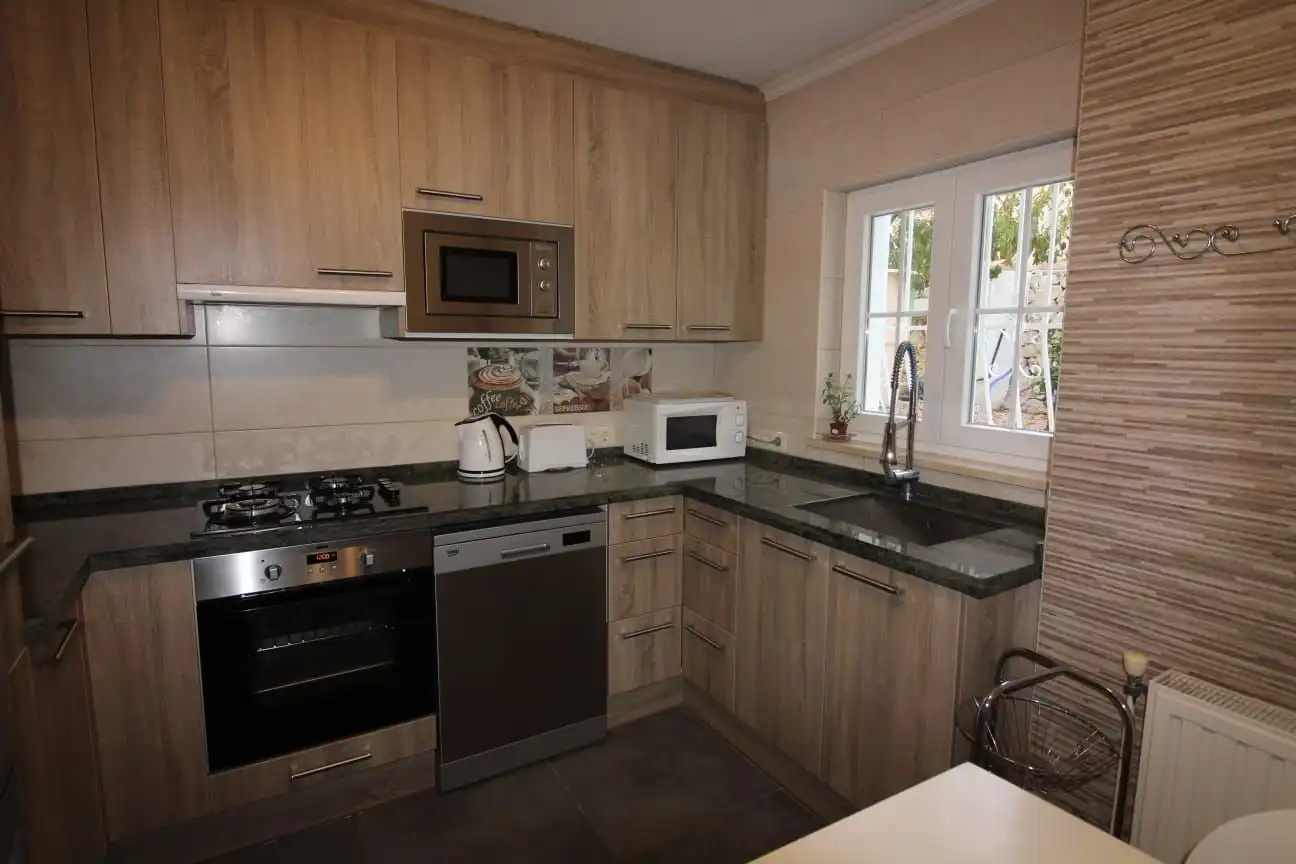 Kitchen of Houses for sale in Calpe / Calp  with Air Conditioner, Heating and Private garden