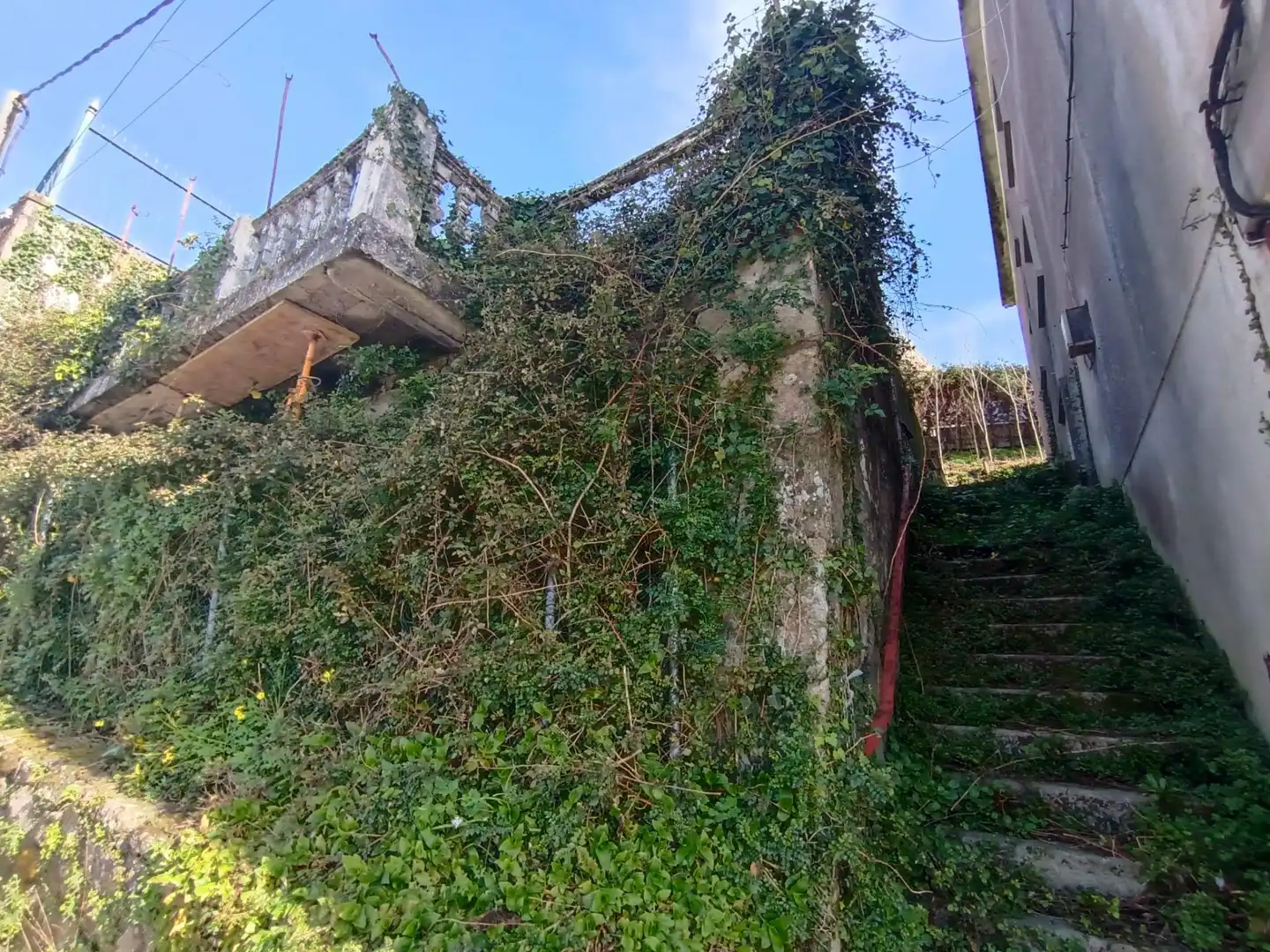 Vista exterior de Residencial en venta en Poio