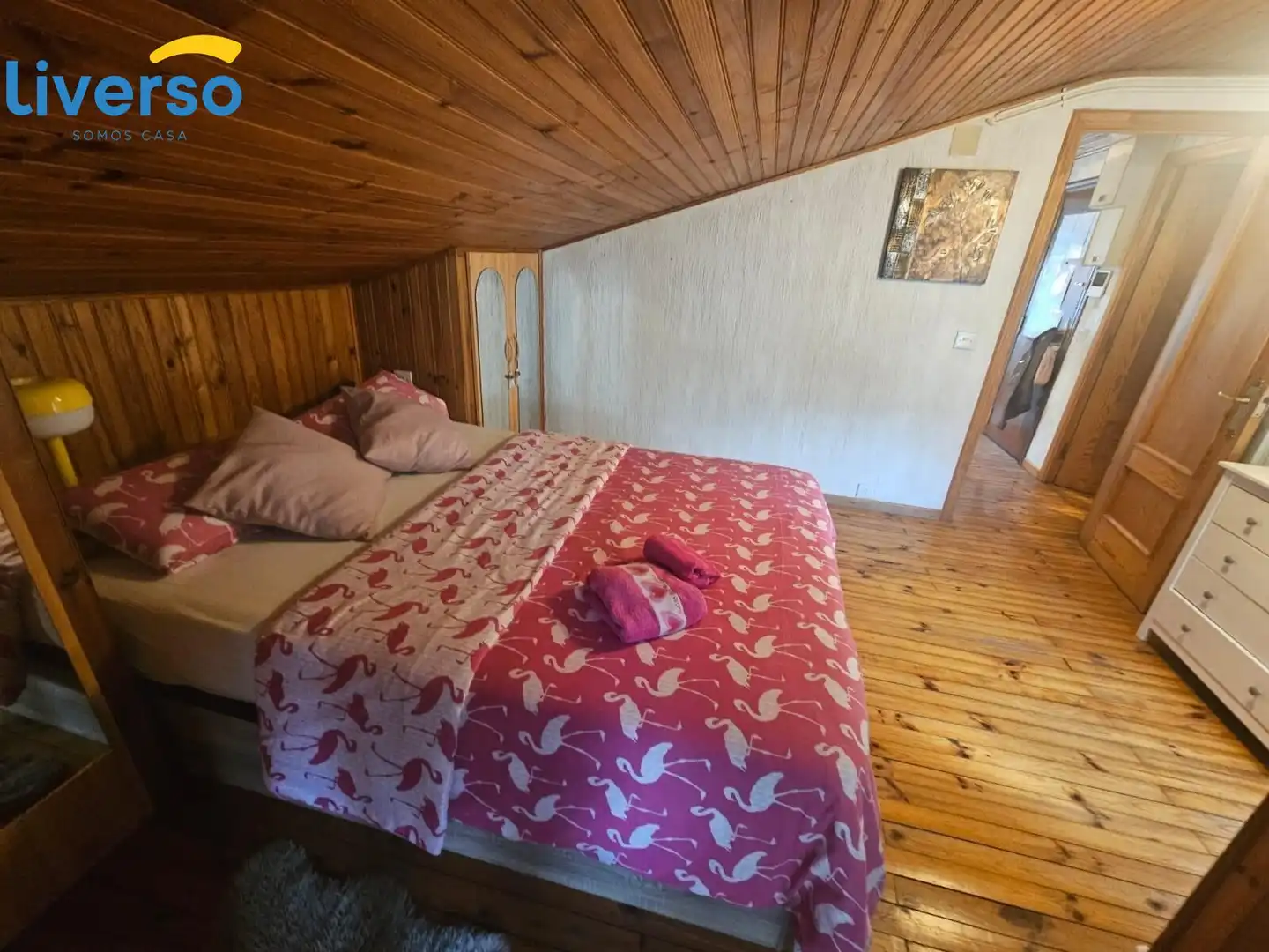 Bedroom of Flat for sale in Burgos  with Heating and Furnished