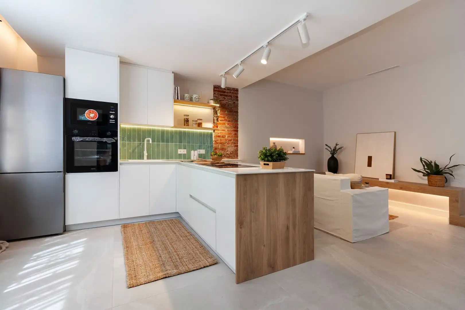 Cocina de Piso en venta en Terrassa con Aire acondicionado, Calefacción y Domótica
