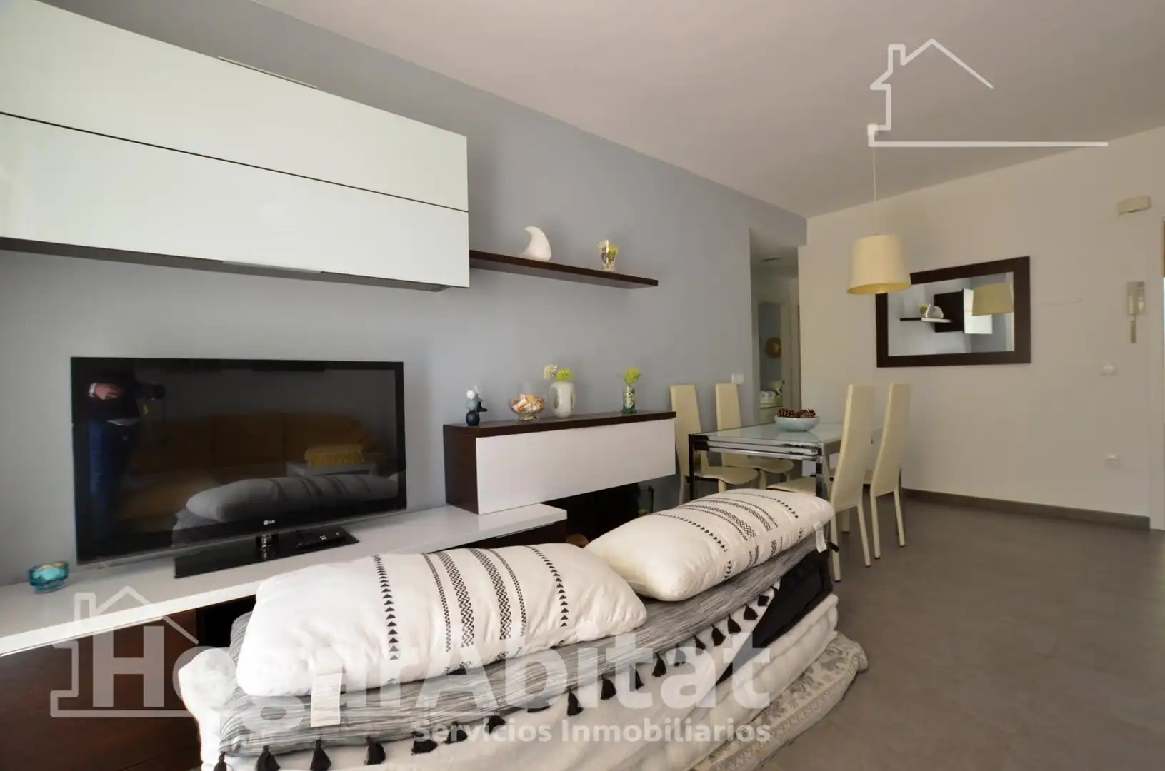 Living room of Flat for sale in Xeraco  with Terrace, Storage room and Balcony