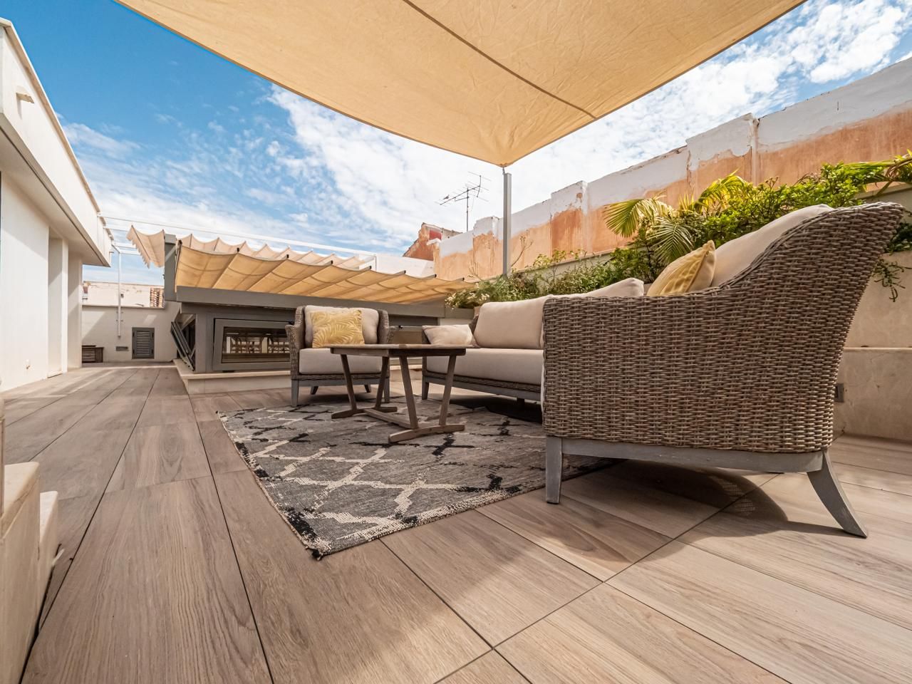 Terrace of House or chalet for sale in Málaga Capital  with Air Conditioner, Terrace and Storage room