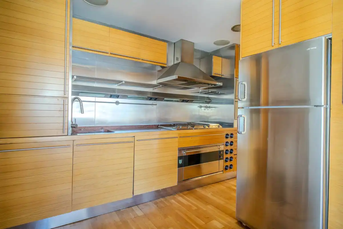 Kitchen of Attic for sale in Madrid  with Air Conditioner, Heating and Private garden