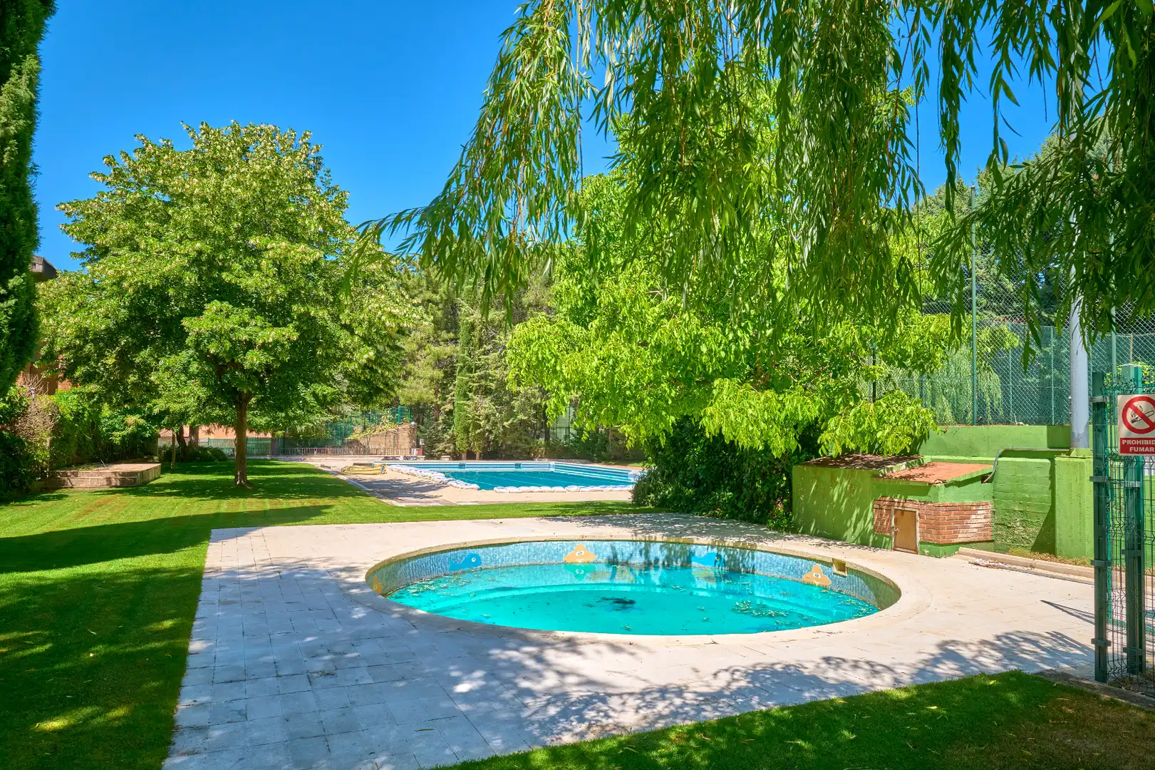 Schwimmbecken von Wohnung zum Verkauf in Collado Mediano mit Heizung, Terrasse und Abstellraum