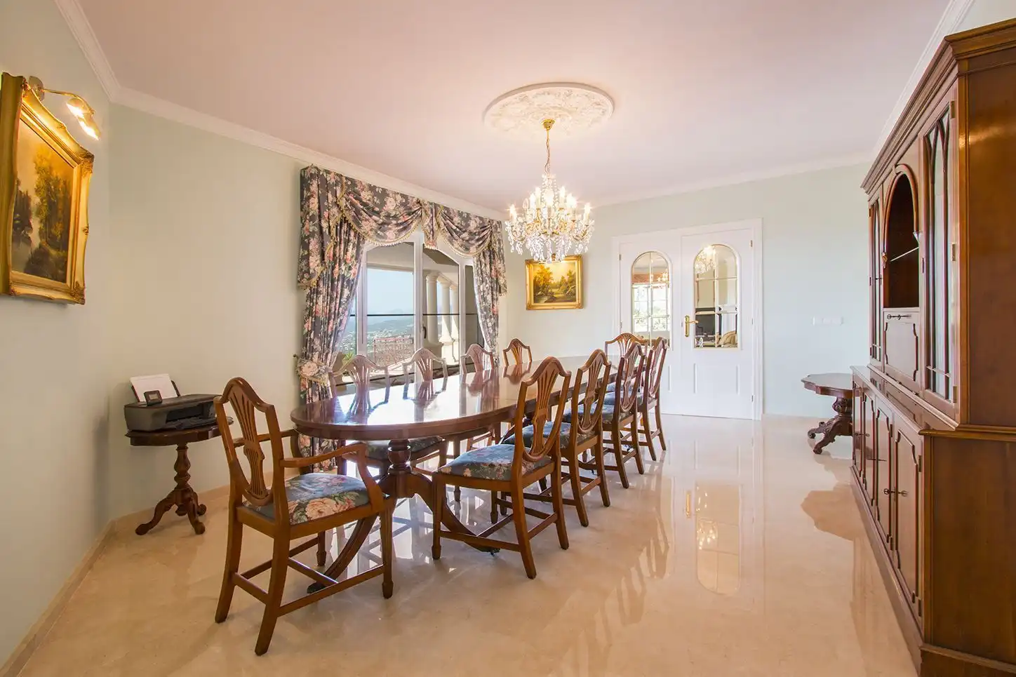 Dining room of Houses for sale in Jávea / Xàbia  with Air Conditioner, Heating and Private garden