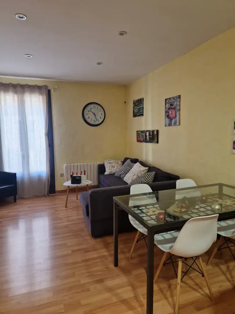 Sala d'estar de Pis en venda en Olot amb Calefacció i Moblat