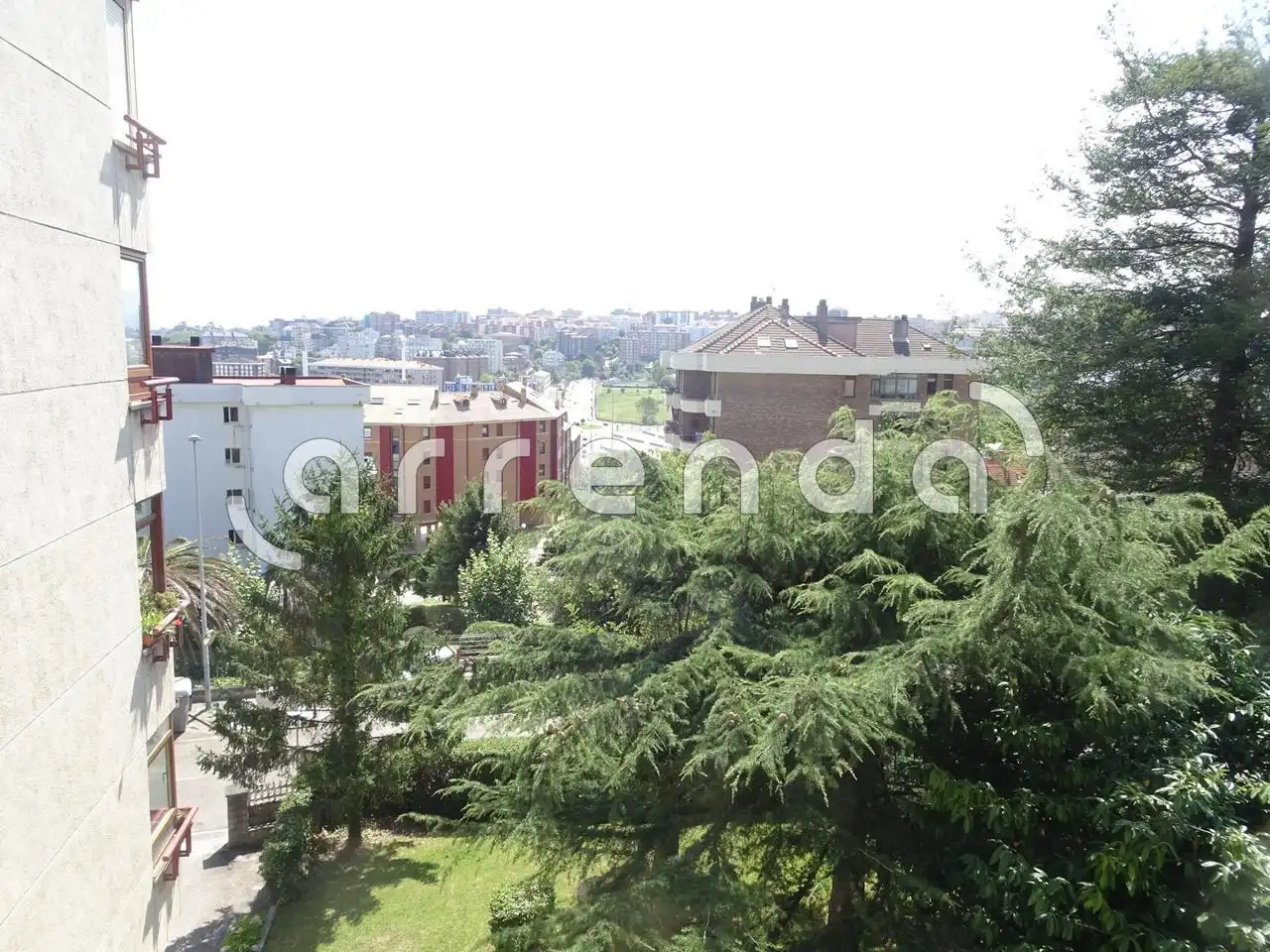 Jardín de Piso de alquiler en Santander con Amueblado