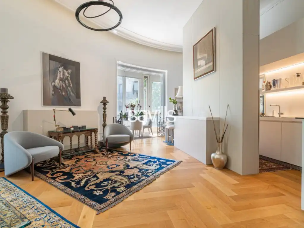 Sala d'estar de Apartament en venda en Barcelona amb Piscina, Moblat i Balcó