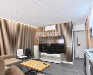 Sala d'estar de Apartament de lloguer en Cáceres Capital amb Aire condicionat, Calefacció i Moblat