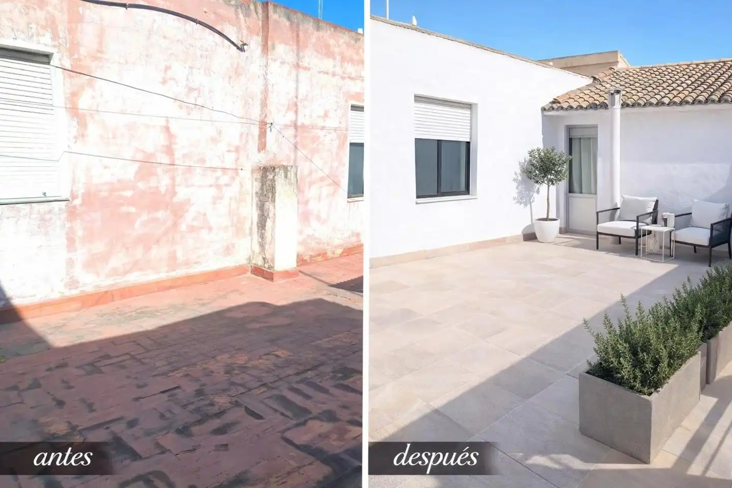 Terrasse von Haus oder Chalet zum Verkauf in Oliva mit Terrasse und Abstellraum