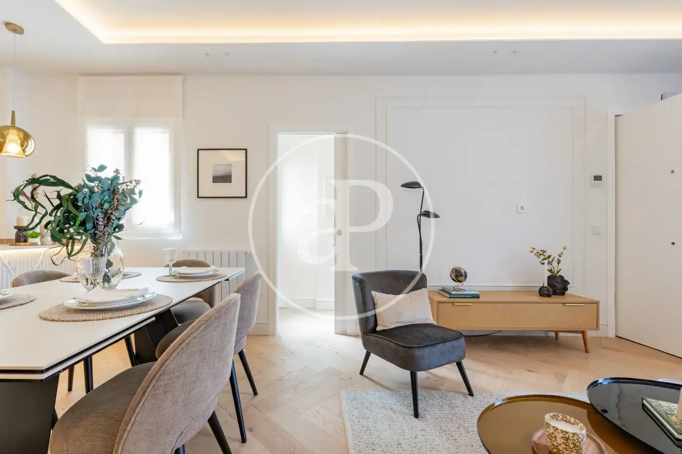 Living room of Attic for sale in Madrid  with Air Conditioner, Heating and Terrace