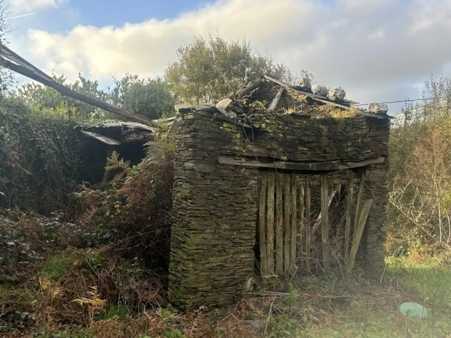 Vista exterior de Finca rústica en venda en Ortigueira amb Jardí privat, Terrassa i Traster