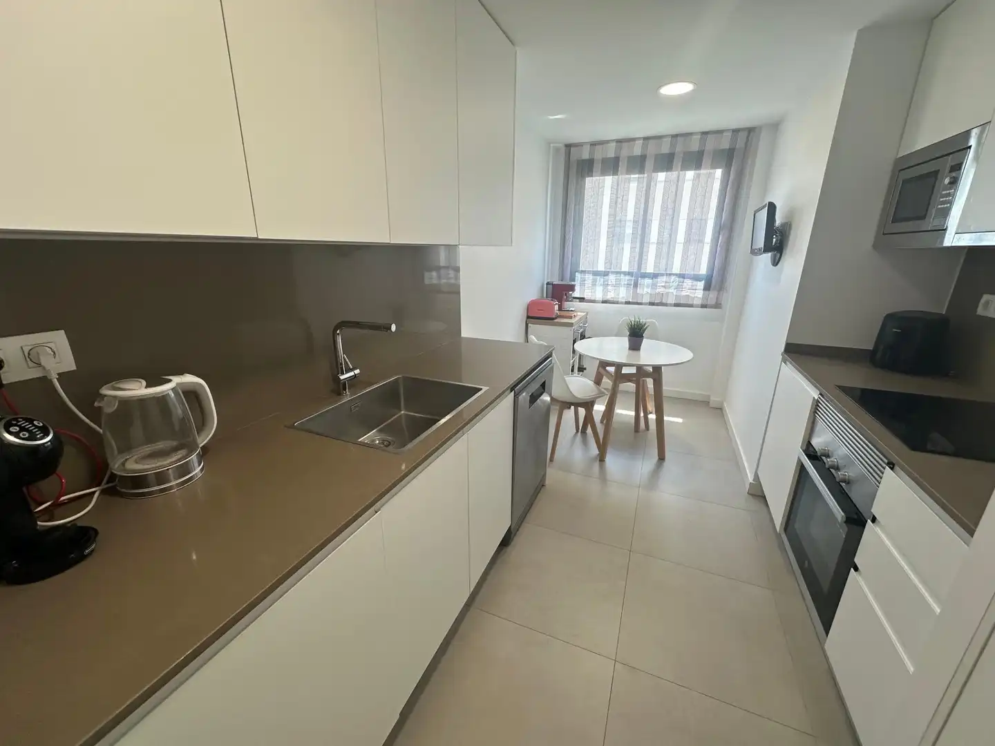 Cocina de Piso de alquiler en Badalona con Calefacción, Parquet y Trastero