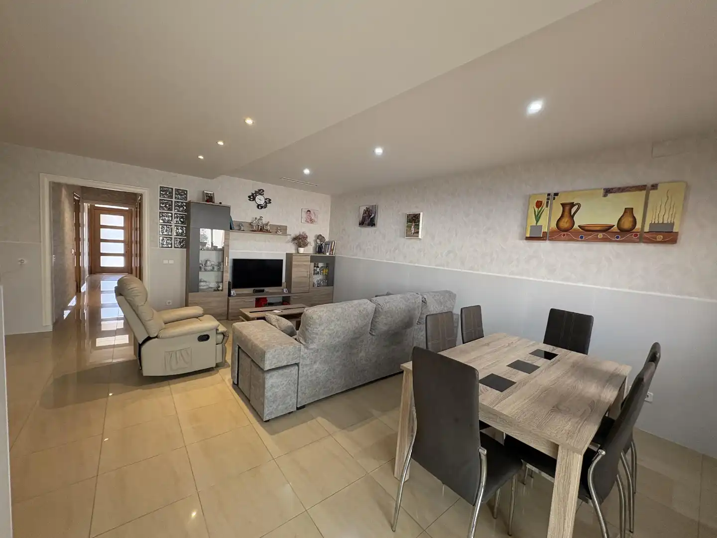 Sala d'estar de Planta baixa en venda en Sabadell amb Aire condicionat i Terrassa