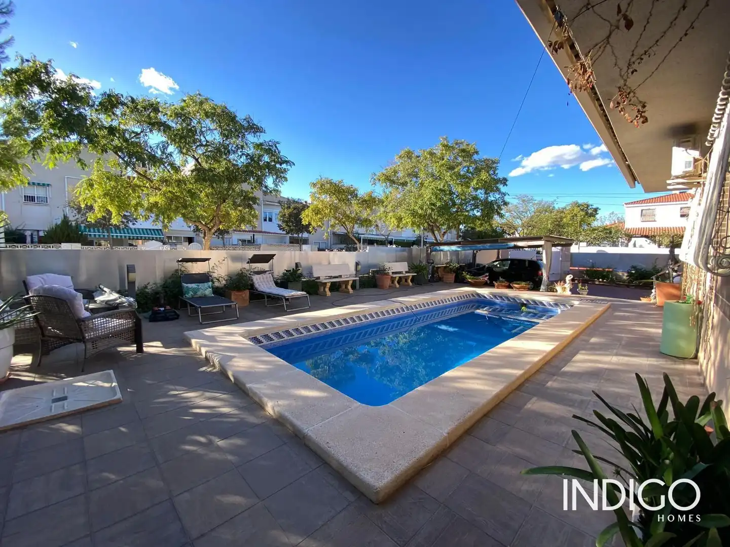 Exterior view of Houses for sale in San Vicente del Raspeig / Sant Vicent del Raspeig  with Air Conditioner, Heating and Terrace