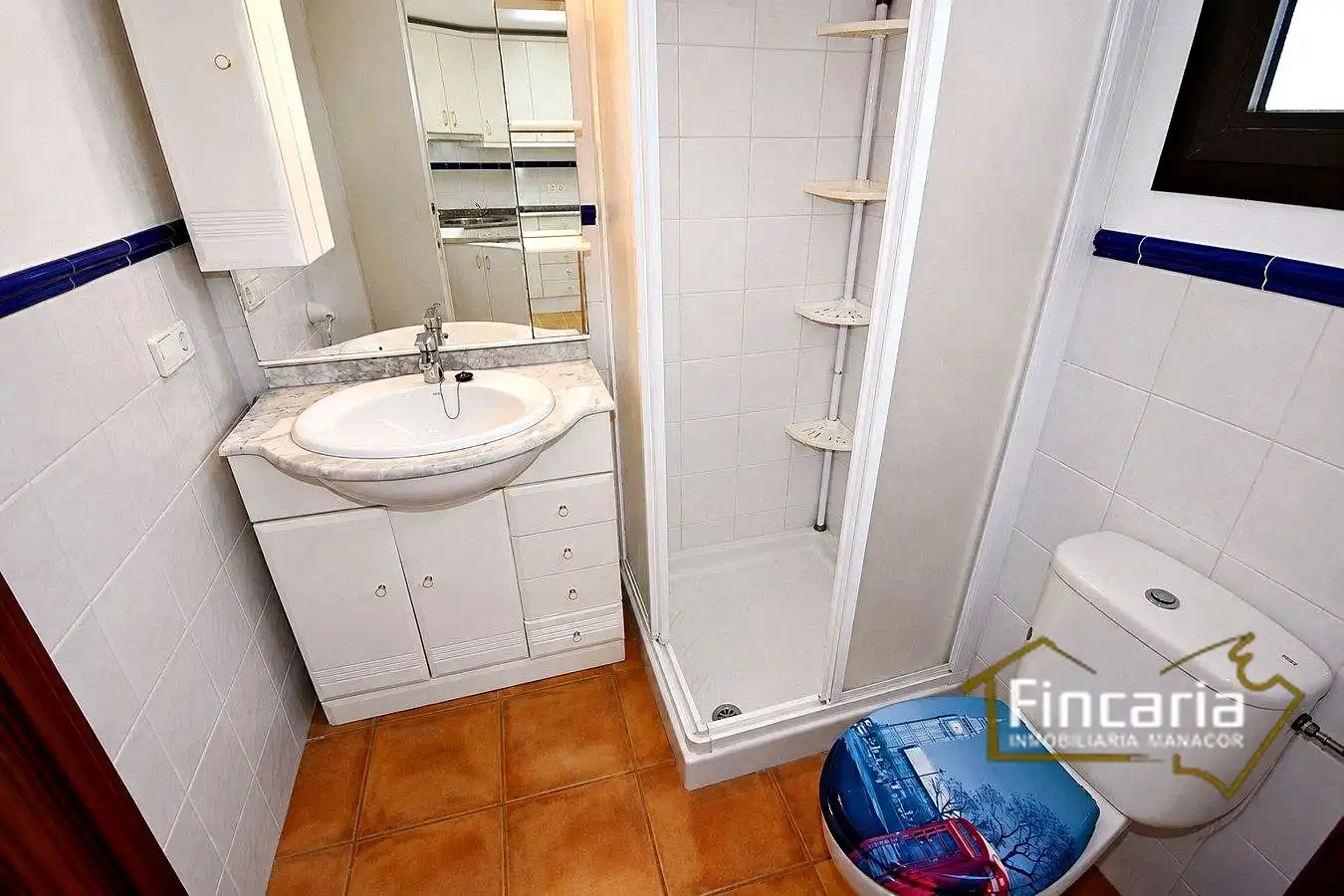 Bany de Casa o xalet de lloguer en Manacor amb Aire condicionat, Terrassa i Moblat