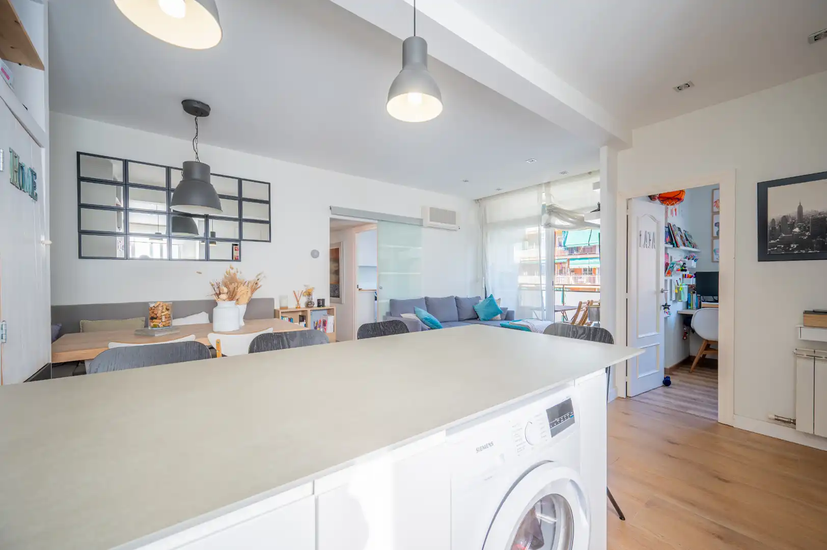Cocina de Piso en venta en Barcelona con Aire acondicionado, Calefacción y Parquet