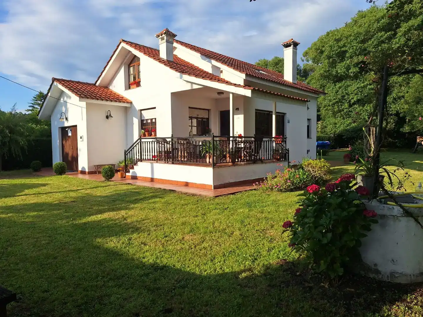 Garden of Houses for sale in Ares  with Private garden, Parquet flooring and Terrace