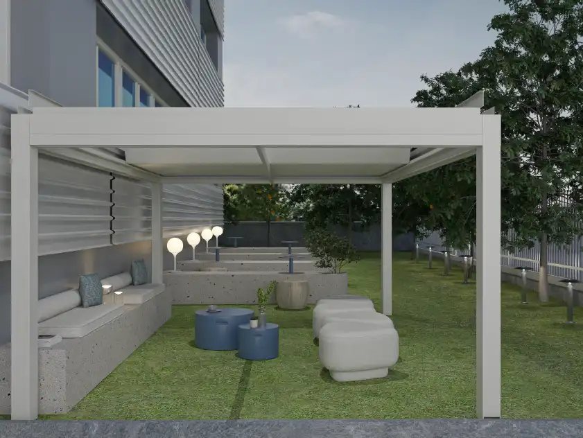 Terrasse von Gebäude zur Miete in El Prat de Llobregat