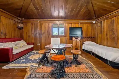 Sala de estar de Finca rústica en venta en Querol con Calefacción, Jardín privado y Terraza