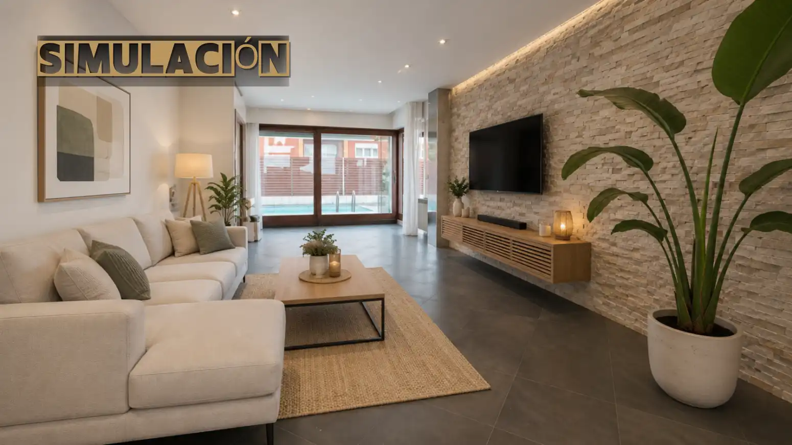 Sala de estar de Ático en venta en Piélagos con Calefacción, Jardín privado y Parquet