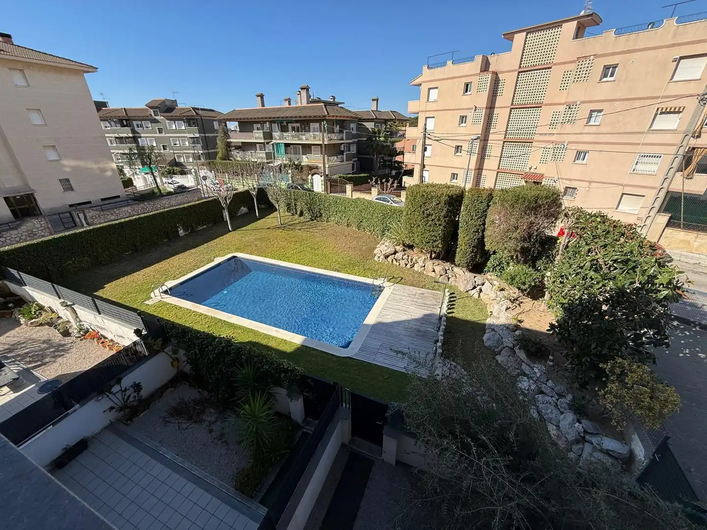 Piscina de Apartamento en venta en Cunit con Aire acondicionado, Calefacción y Jardín privado