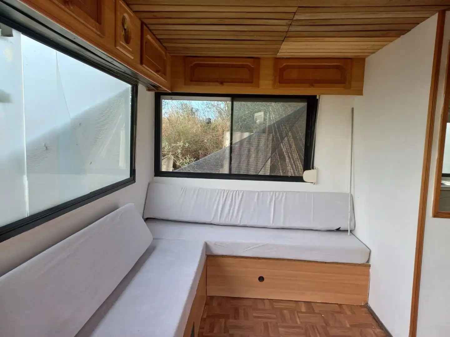 Living room of Flat for share in Sineu  with Terrace, Furnished and TV