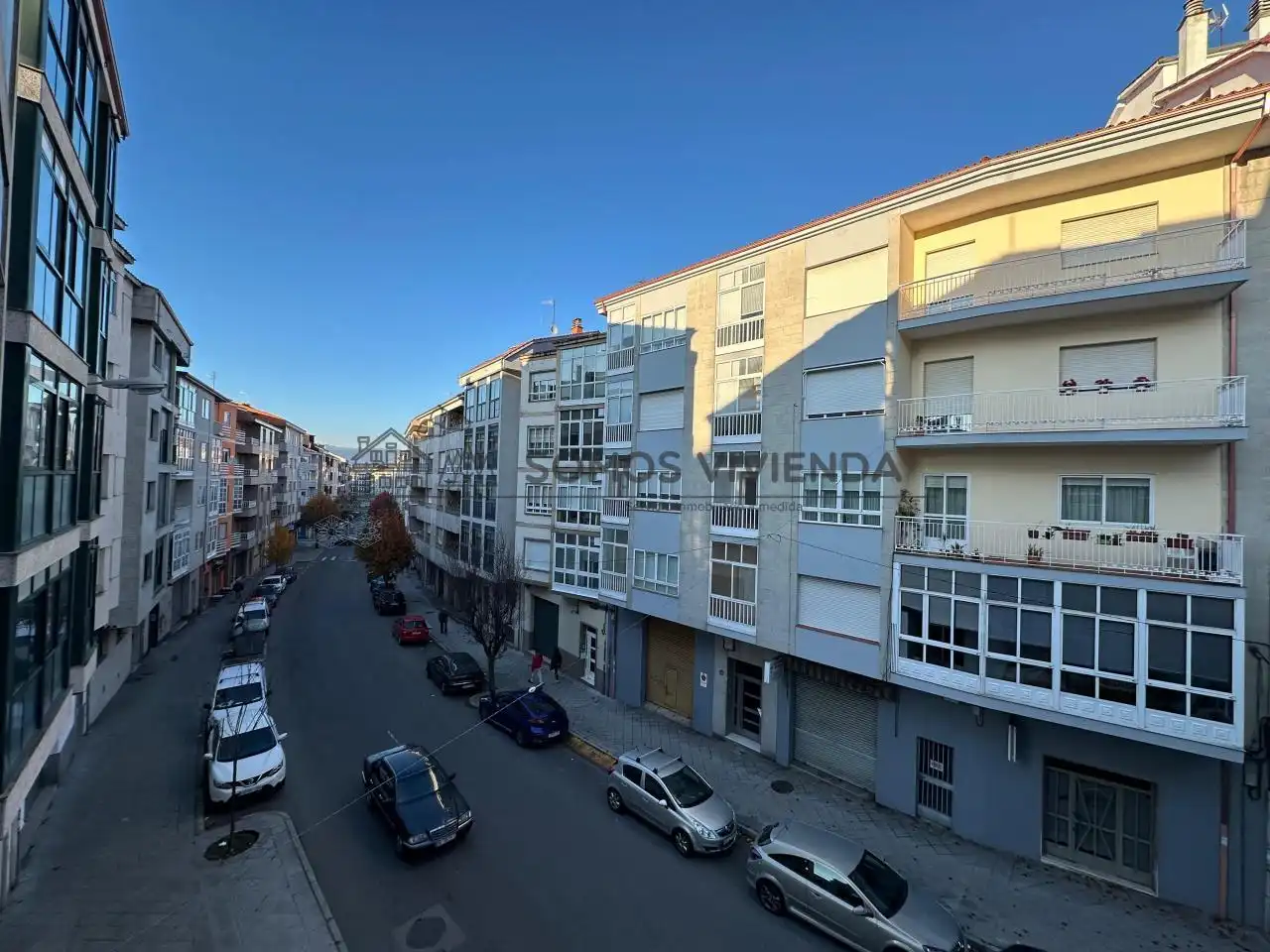 Exterior view of Flat for sale in Ourense Capital   with Heating, Storage room and Furnished
