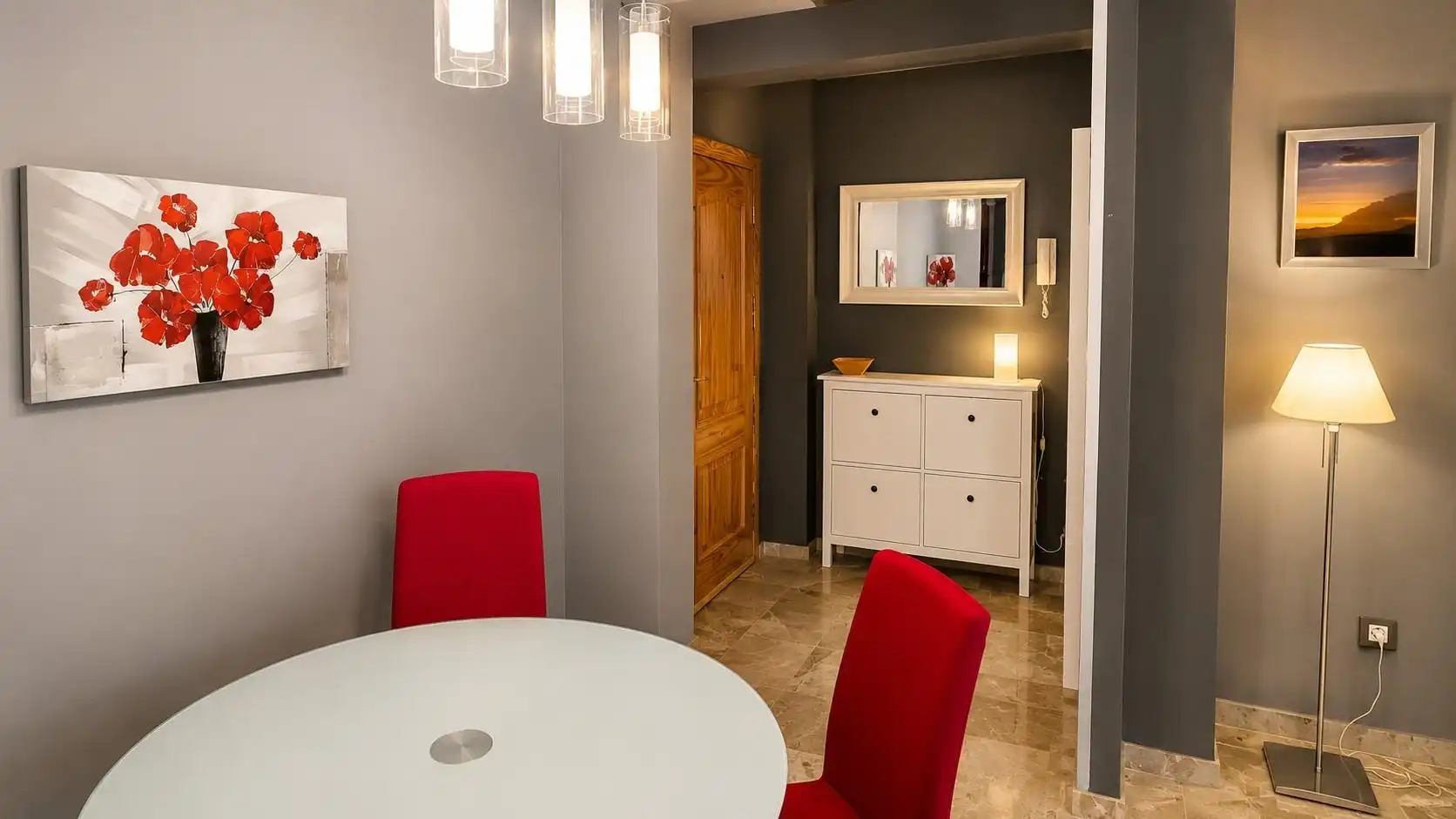 Dining room of Flat for sale in Málaga  with Air Conditioner, Storage room and Balcony