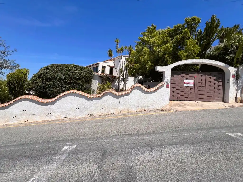 Vista exterior de Casa o chalet en venta en Benitachell / El Poble Nou de Benitatxell con Aire acondicionado y Piscina