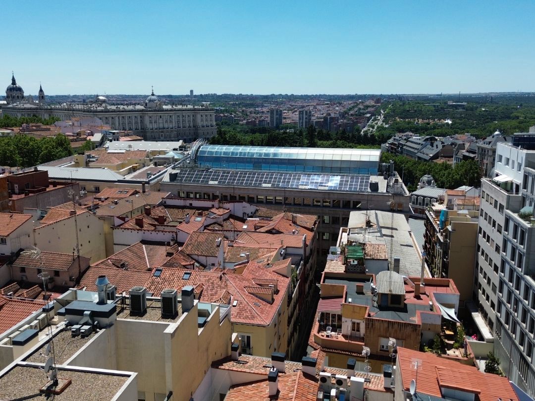 Exterior view of Office to rent in  Madrid Capital  with Air Conditioner, Heating and Terrace