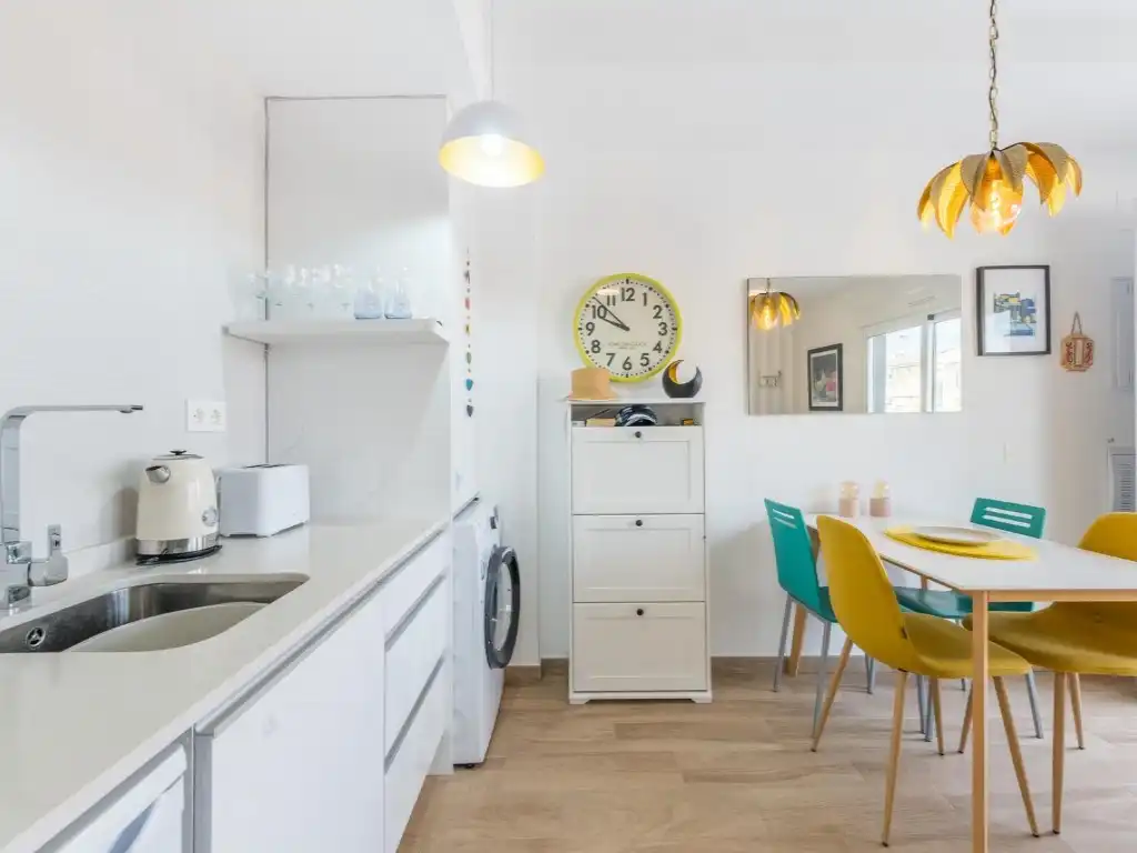 Cuina de Casa o xalet de lloguer en Santa Pola amb Aire condicionat, Piscina i Moblat