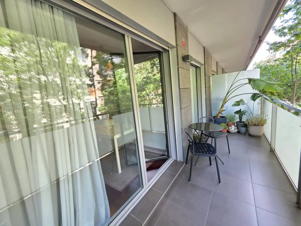 Terrasse von Wohnungen zum Verkauf in Barcelona mit Klimaanlage, Heizung und Parkett