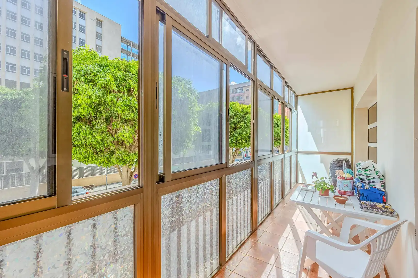Balcony of Flat for sale in Centro