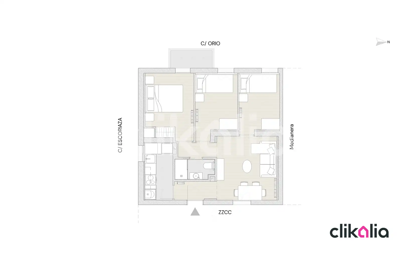 Flat for sale in Los Ángeles
