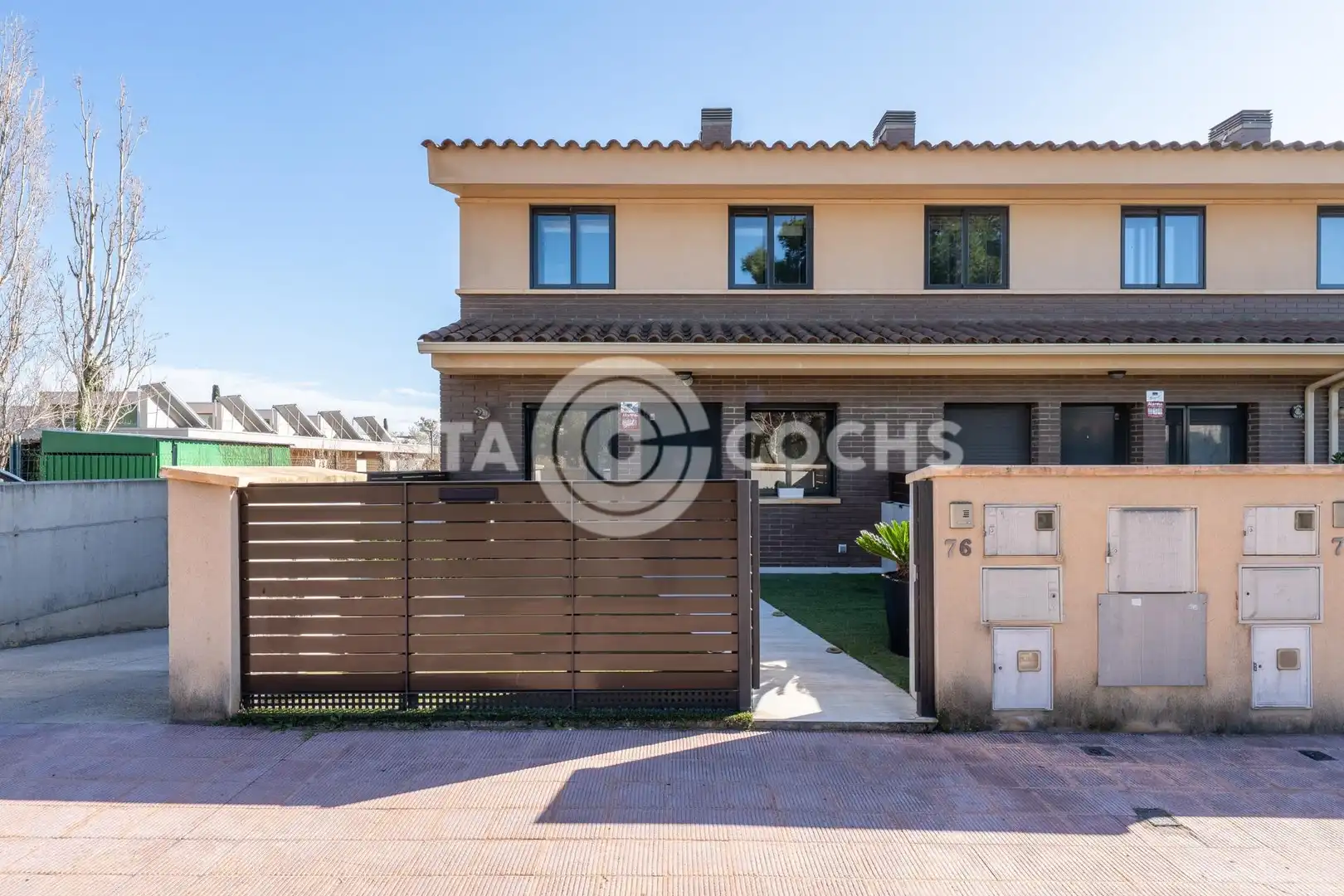 Exterior view of Detached homes for sale in Montbrió del Camp  with Air Conditioner, Private garden and Terrace