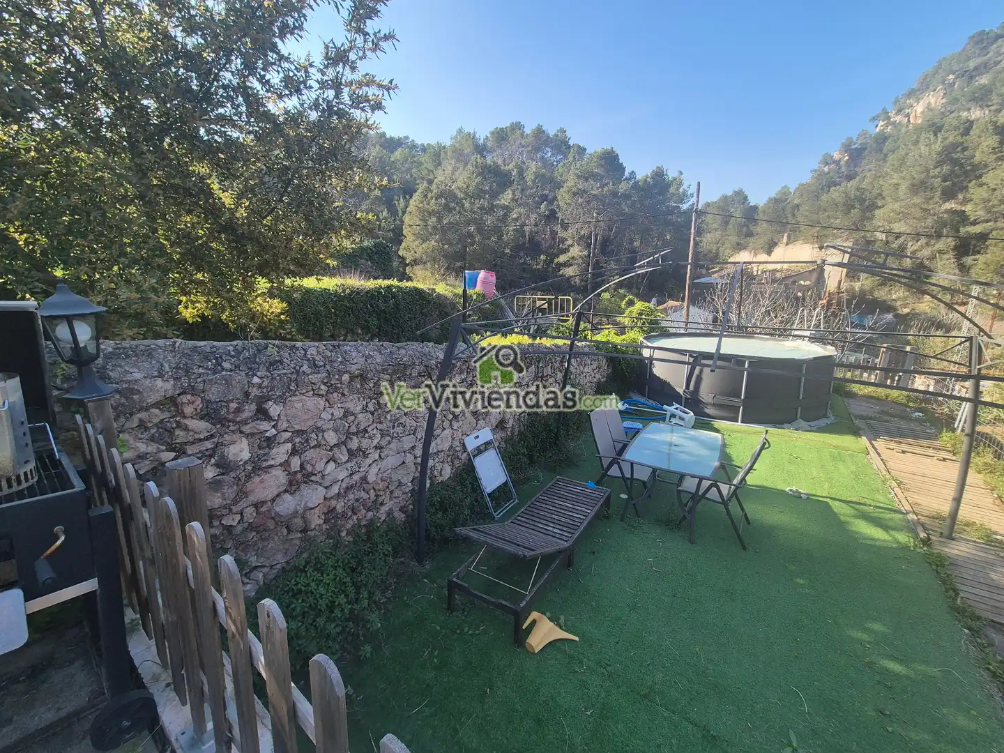 Jardín de Casa o chalet en venta en Vallirana con Aire acondicionado, Calefacción y Jardín privado