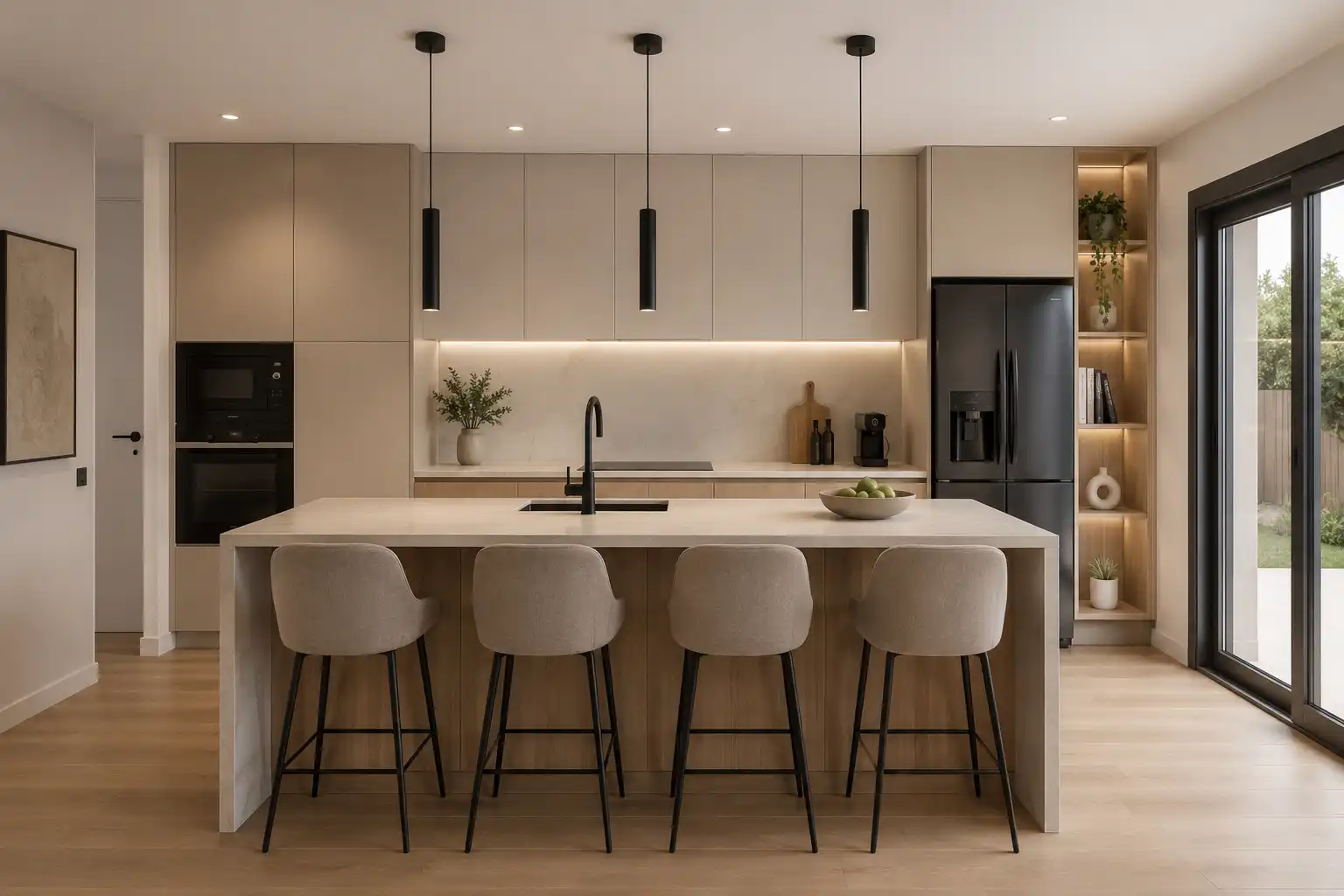 Cocina de Casa adosada en venta en Sant Julià de Vilatorta con Calefacción y Terraza
