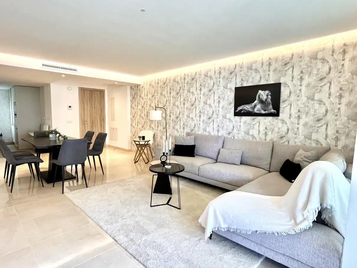 Living room of Apartments for rent in Marbella  with Air Conditioner, Heating and Terrace