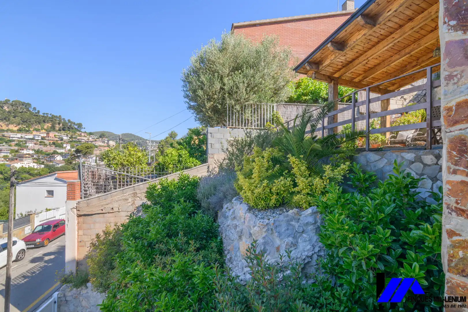 Terraza de Casa o chalet en venta en Vallirana con Aire acondicionado, Calefacción y Jardín privado