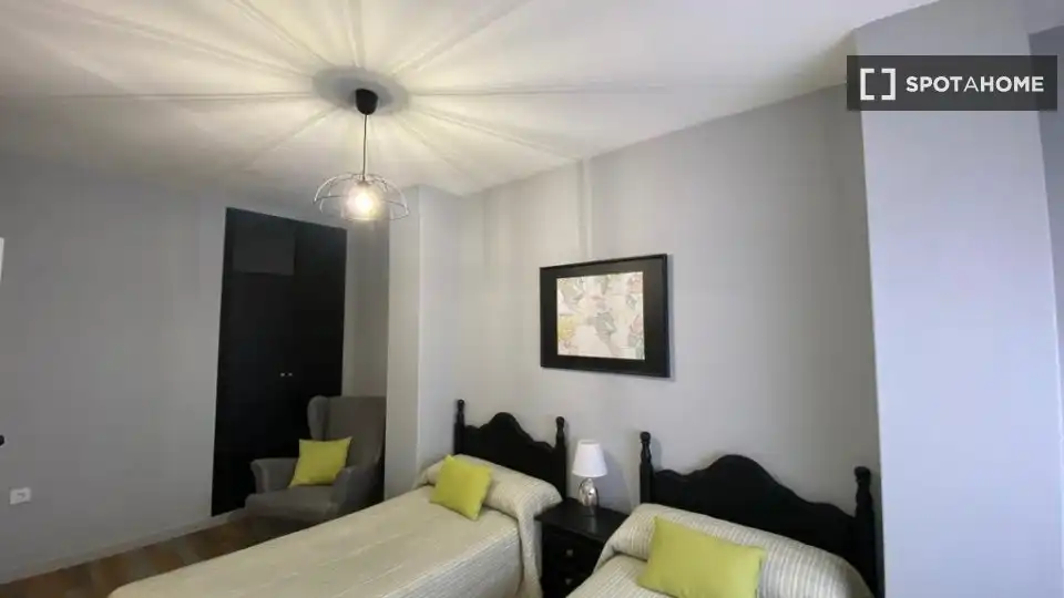 Bedroom of Apartments for share in Cartagena  with Air Conditioner, Terrace and Furnished