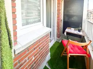 Terrasse von Wohnung zur untervermieten in Alcorcón mit Klimaanlage, Heizung und Möbliert