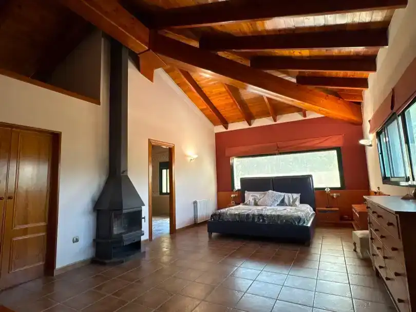Sala de estar de Casa o chalet en venta en Carcaixent con Aire acondicionado, Jardín privado y Piscina