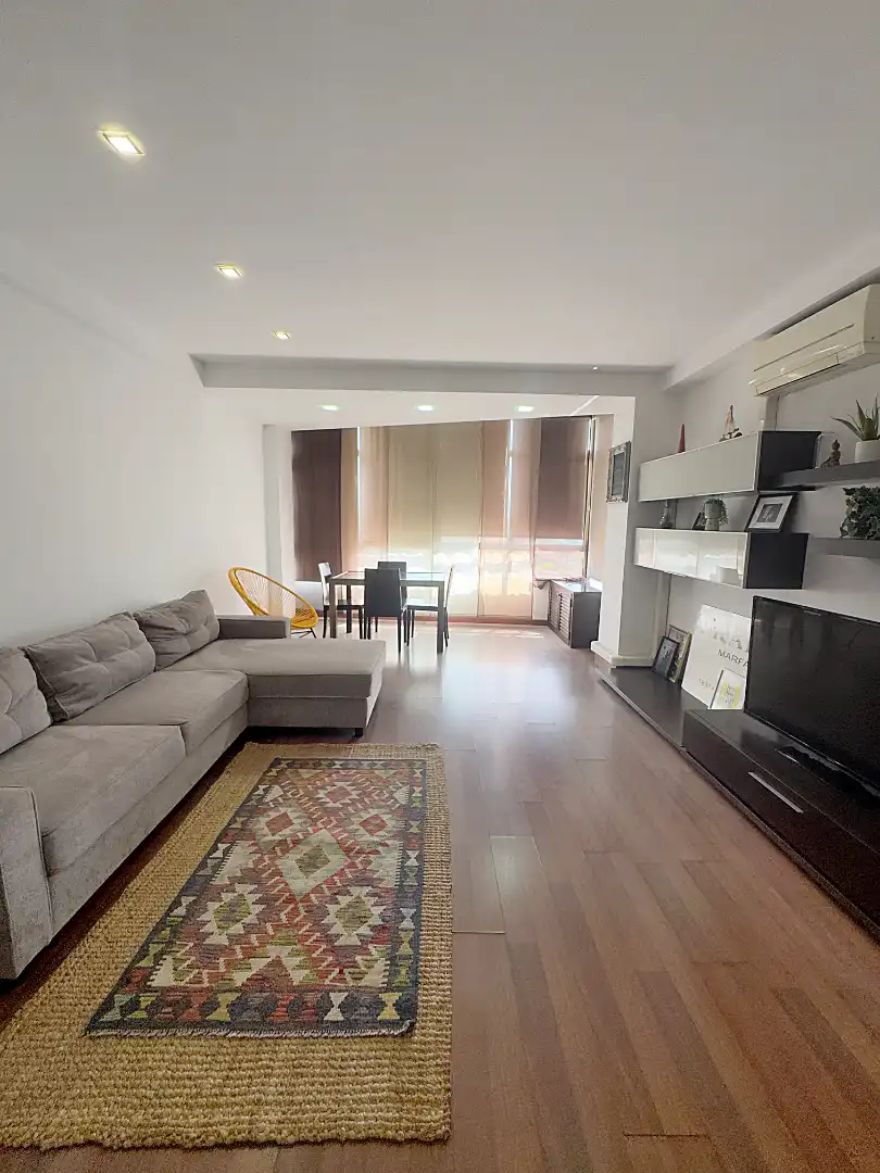 Sala de estar de Piso de alquiler en Las Palmas de Gran Canaria con Aire acondicionado, Calefacción y Parquet