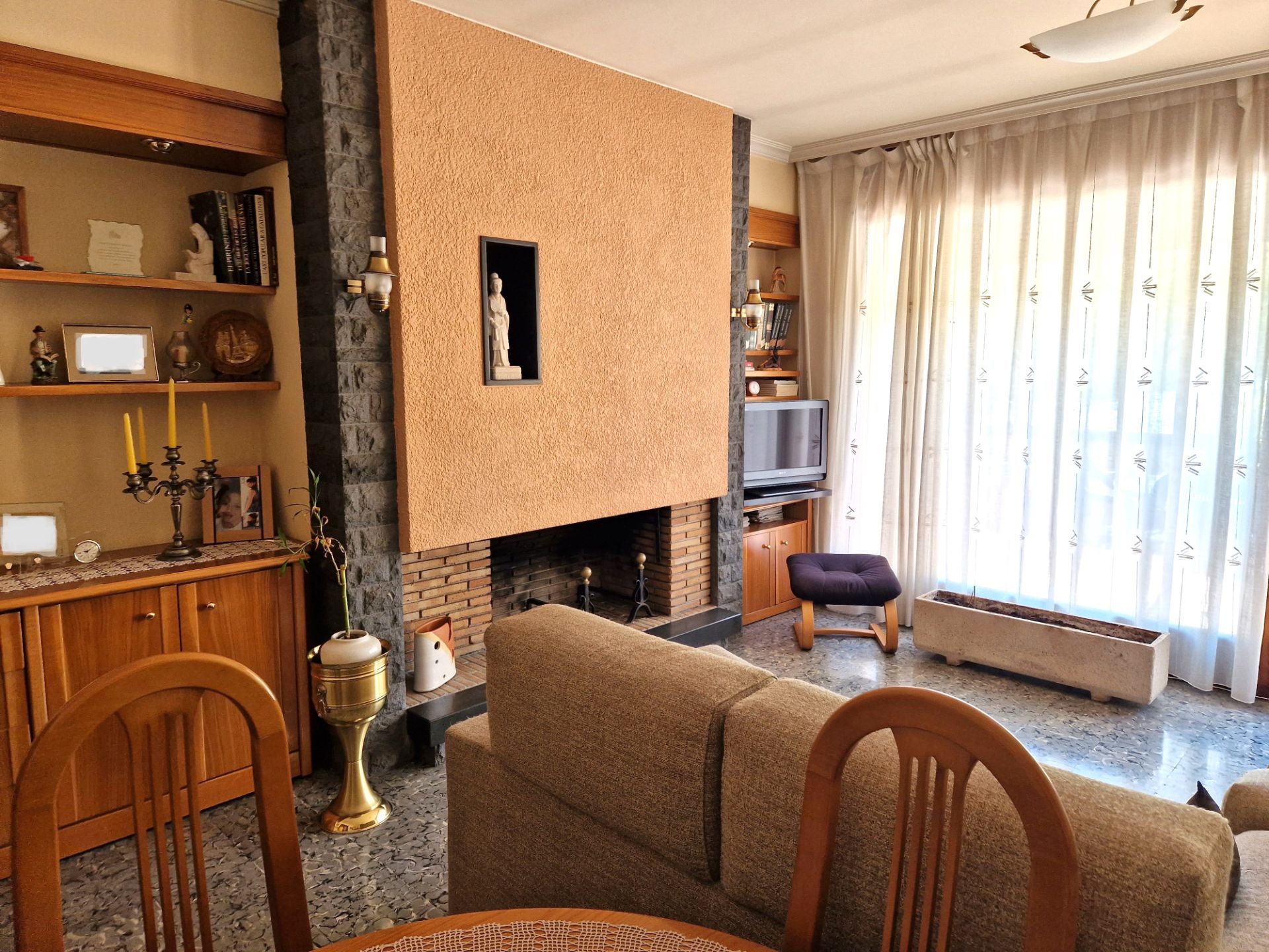 Sala d'estar de Pis en venda en Castellfollit de la Roca amb Terrassa