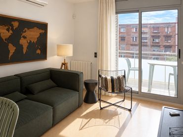 Appartamento con balcone in vendita a Carrer del Bruc