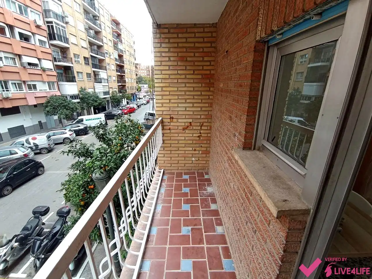 Terrasse von Wohnung zur Miete in Valencia mit Terrasse und Möbliert
